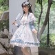 City On Clouds Qi-Lolita Style Dress JSK Outfit by Withpuji (WJ98)